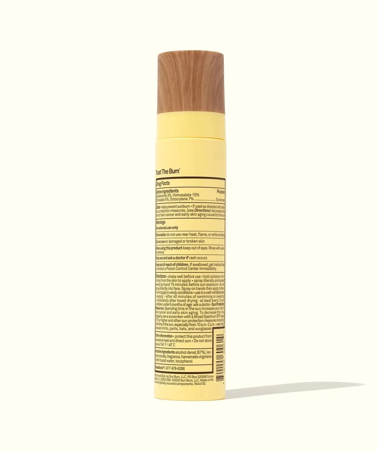 SUN BUM FACE MIST SPF 45