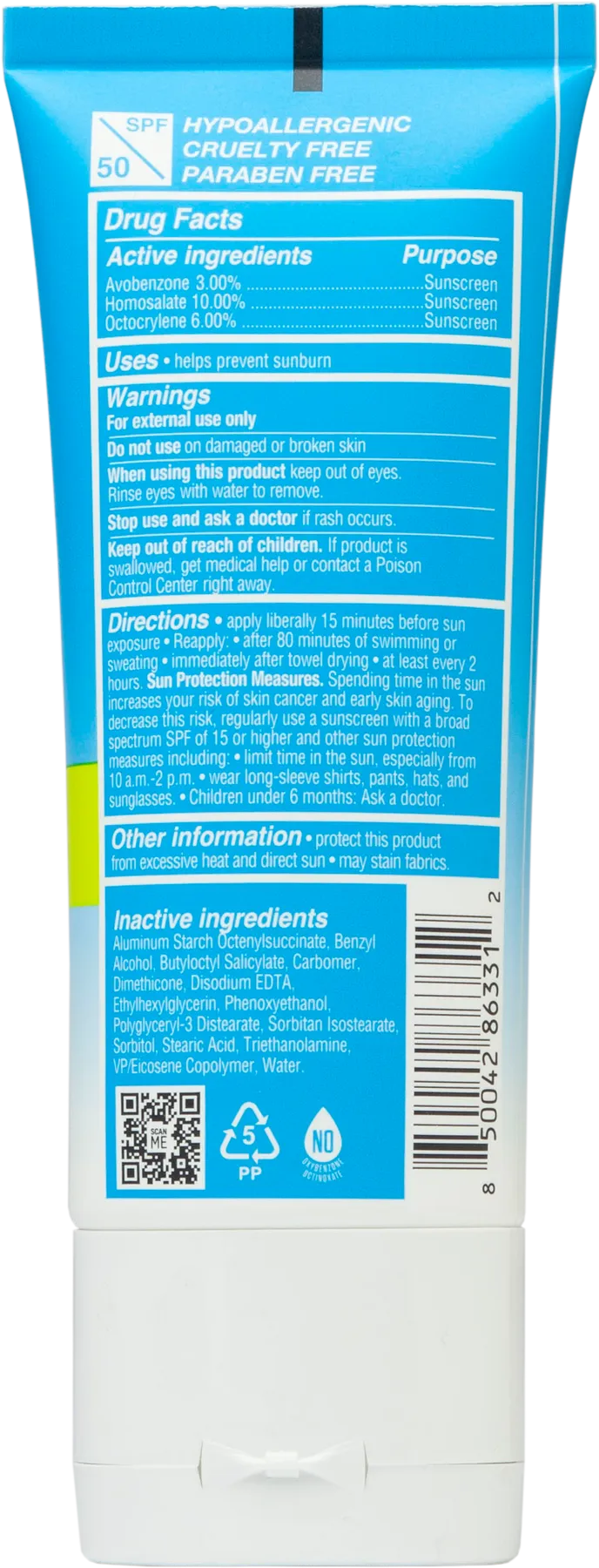 Surface SPF50 DRY TOUCH SUNSCREEN LOTION - 6OZ