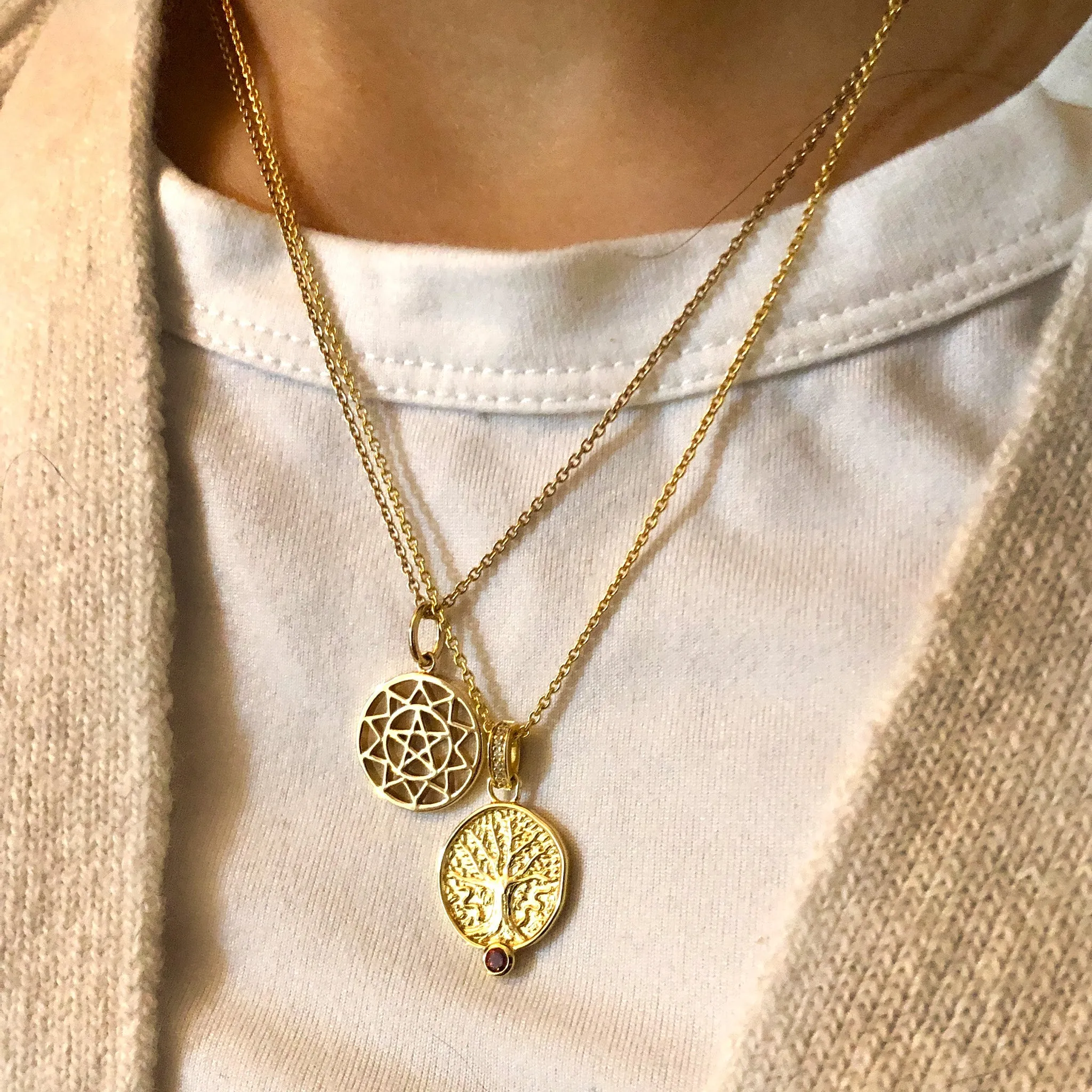 The Talisman Necklace - Protection - Gold