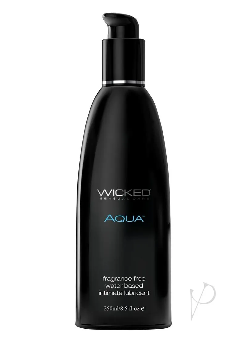 Wicked Aqua Water Based Lubricant Fragrance Free