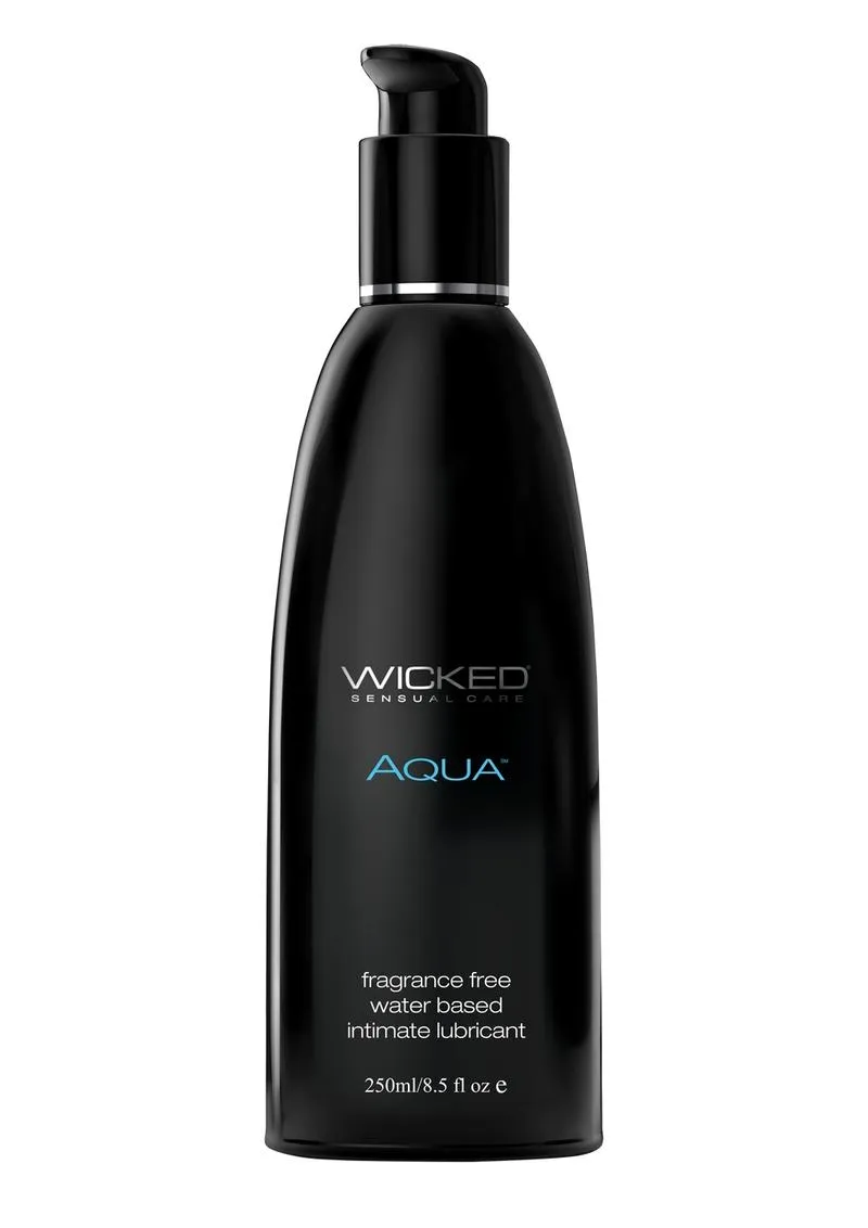 Wicked Aqua Water Based Lubricant Fragrance Free