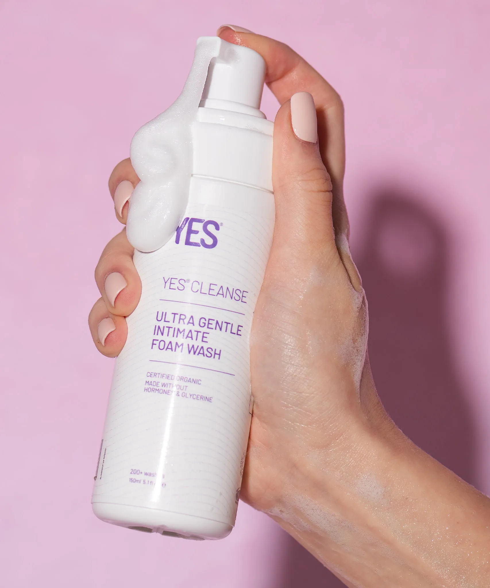 Yes Cleanse Intimate Wash Fragrance Free -150ml